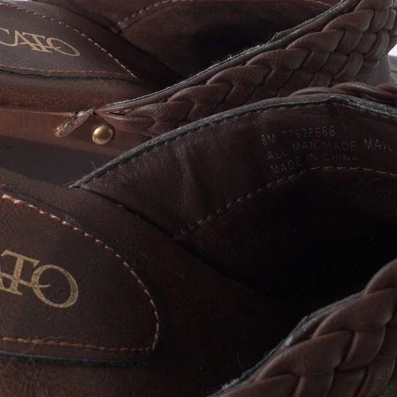 Vintage Cato platform clog shoes with bling size 8M - Picture 8 of 10